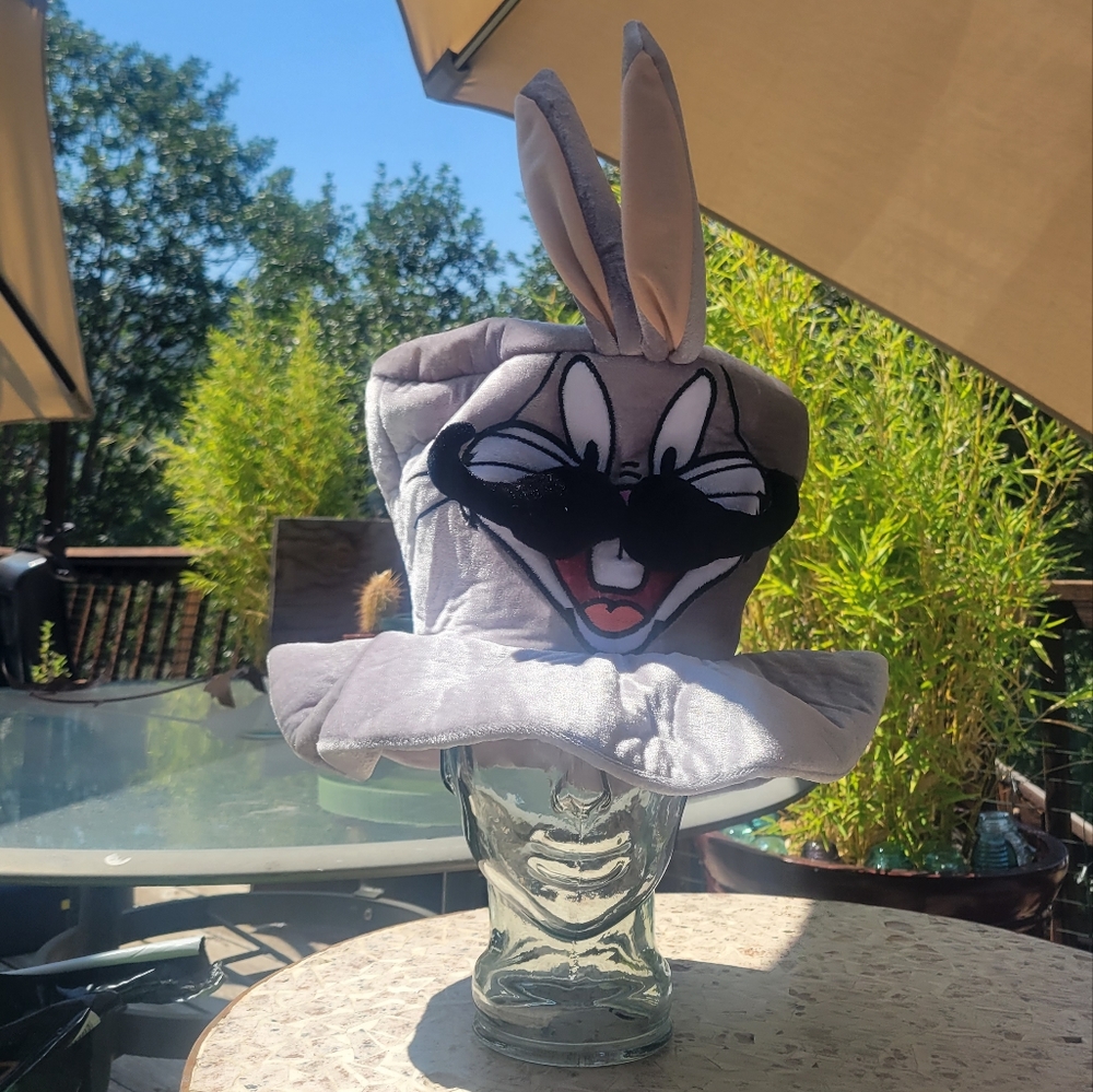 Vintage Unisex Six Flags Bugs Bunny adult hat excellent condition Halloween